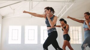 shadow boxing